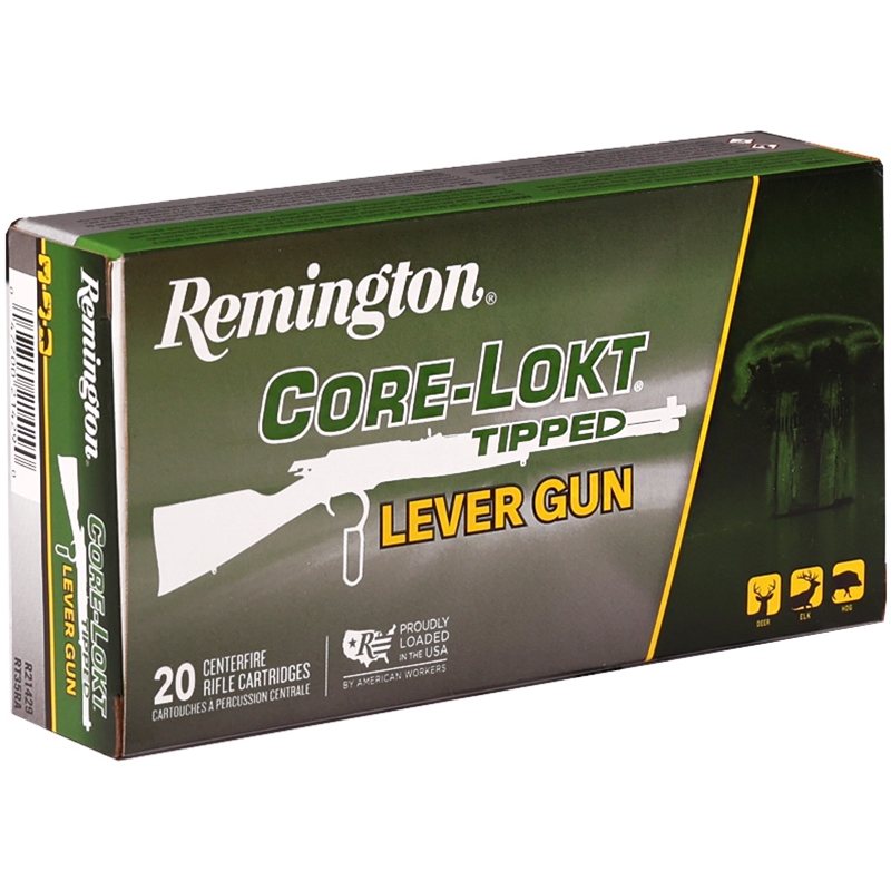 Remington Core-Lokt 35 Remington Ammo 200 Grain Polymer Tip Ammo - R21429 Box Of 20 R21429 Box Of 20 Ammo