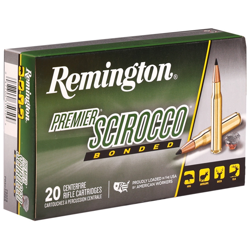 Remington Premier Scirocco 30-06 Springfield Ammo 180 Grain Polymer Tip Ammo - 29328 Box Of 20 29328 Box Of 20 Ammo