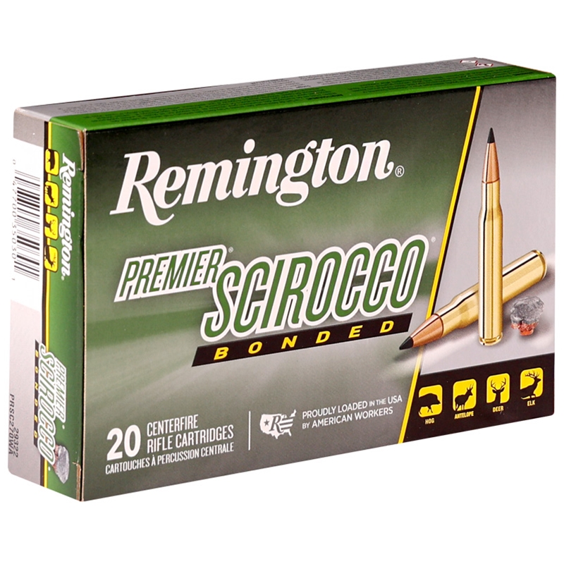 Remington Premier Scirocco Bonded 270 Winchester Ammo 130 Grain Swift Polymer Tip Ammo - 29322 Box Of 20 29322 Box Of 20 Ammo