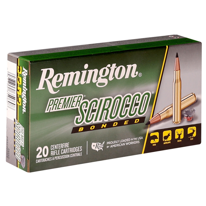 Remington Premier Scirocco 308 Winchester Ammo 165 Grain Swift Polymer Tip Ammo - 29332 Box Of 20 29332 Box Of 20 Ammo