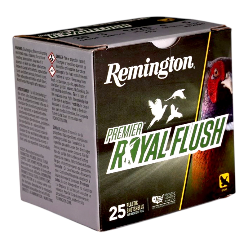 Remington Premier Royal Flush 20 Gauge Ammo 3 1 Oz #5 Lead Shot Ammo - R20560 Box Of 25 R20560 Box Of 25 Ammo