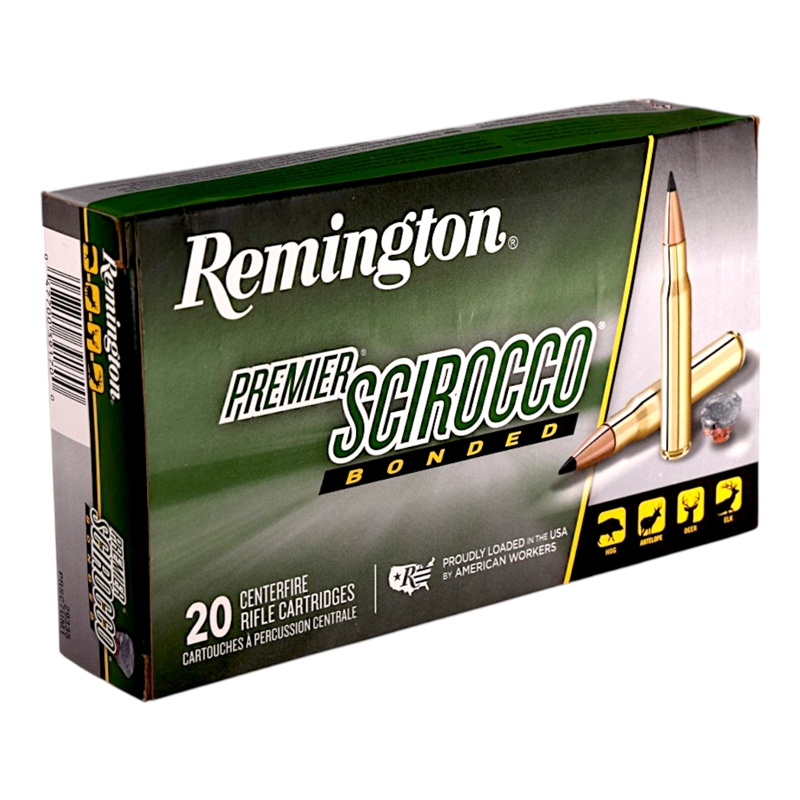 Remington Premier Scirocco 7mm RUM Ammo 150 Grain Polymer Tip Ammo - 29335 Box Of 20 29335 Box Of 20 Ammo