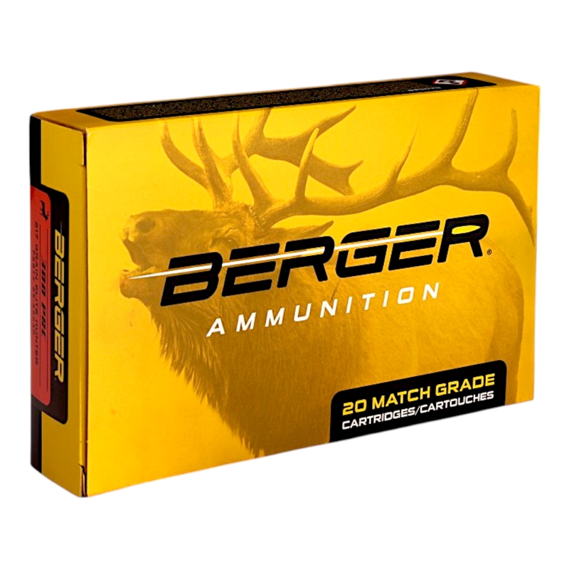 Berger Elite Hunter 300 PRC Ammo 217 Grain Hybrid Hollow Point Boat Tail Ammo - 65-55040 Box Of 20 65-55040 Box Of 20 Ammo