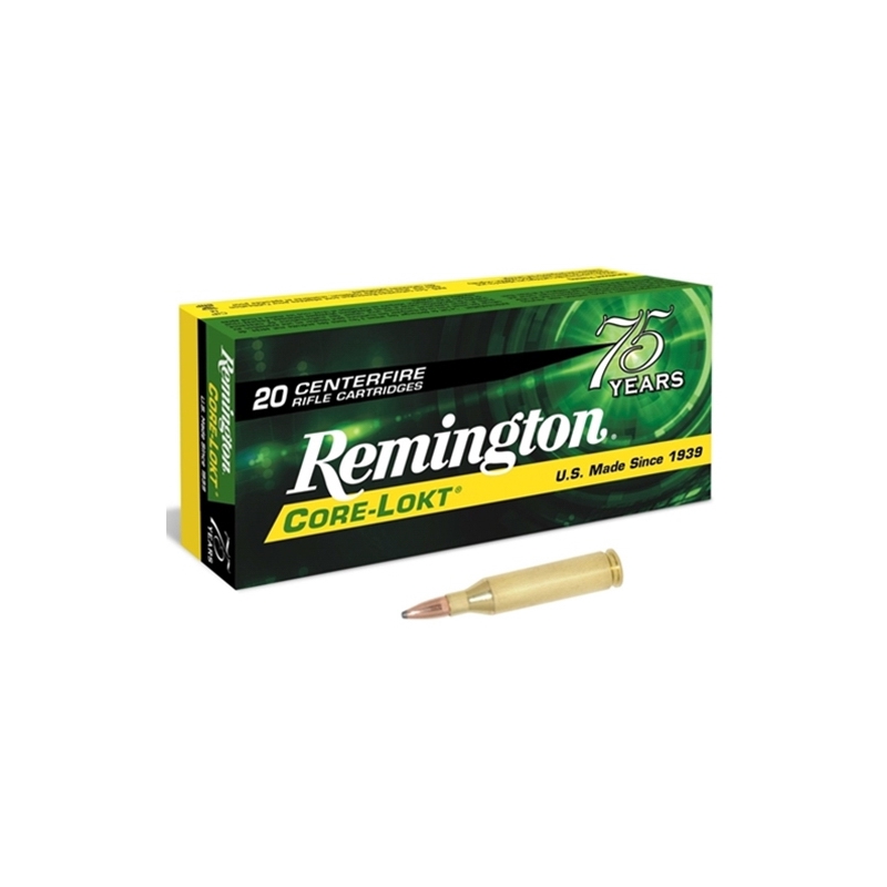 Remington Express 308 Winchester Ammo 180 Grain Core-Lokt Pointed Soft Point Ammo - R308W3 Box Of 20 R308W3 Box Of 20 Ammo