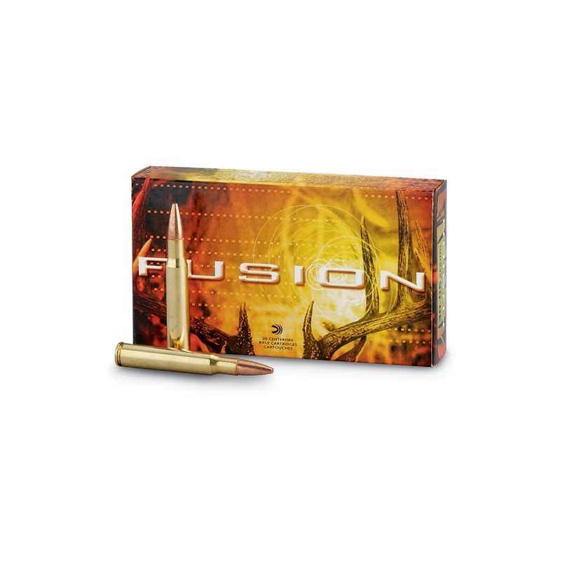Federal Fusion .270 Winchester Ammo 130 Grain Spitzer Boat Tail Soft Point Ammo - F270FS1 Box Of 20 F270FS1 Box Of 20 Ammo