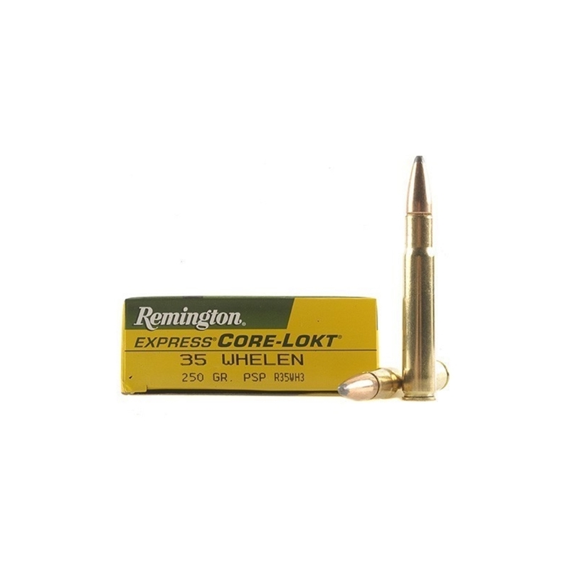 Remington Express 35 Whelen 250 Grain Core-Lokt Pointed Soft Point Box Of 20 ington Express 35 Whelen 250 Grain Core-Lokt Pointed Soft Point Box Of 20 Ammo