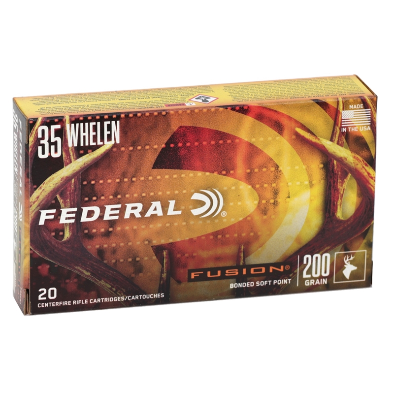 eral Fusion 35 Whelen 200 Grain Spitzer Boat Tail Box Of 20 Ammo