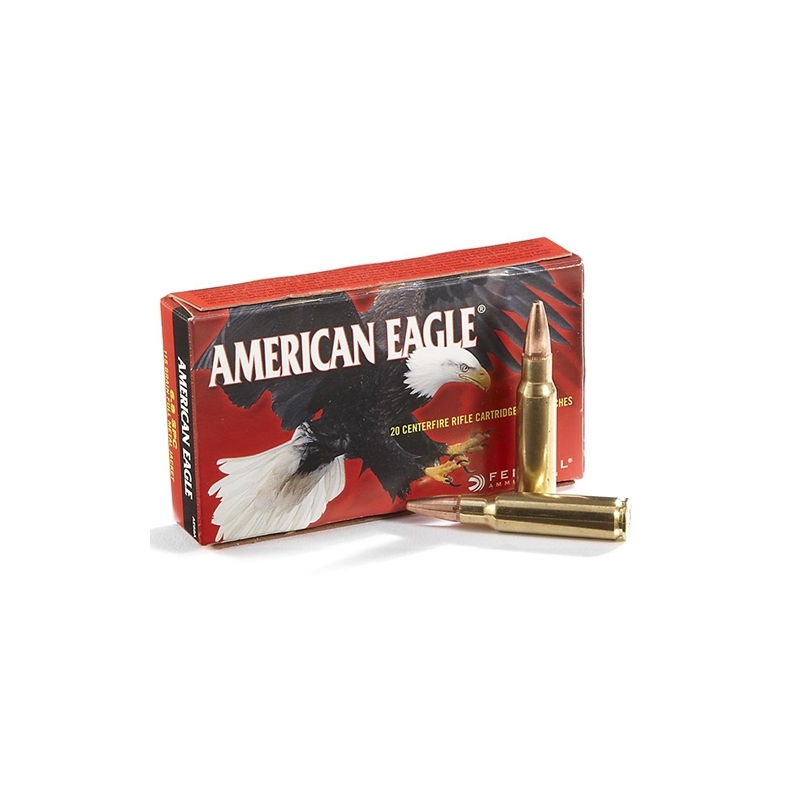 Federal American Eagle 6.8mm Remington Special Ammo 115 Grain Full Metal Jacket Ammo - AE68A Box Of 20 AE68A Box Of 20 Ammo