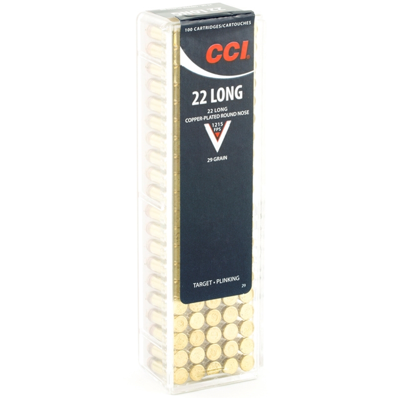  High Velocity 22 Long 29 Grain Lead Round Nose Box Of 100 Ammo