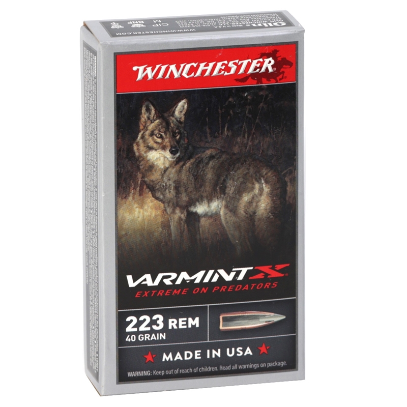 chester Varmint-X 223 Remington 40 Grain Polymer Tip Box Of 20 Ammo